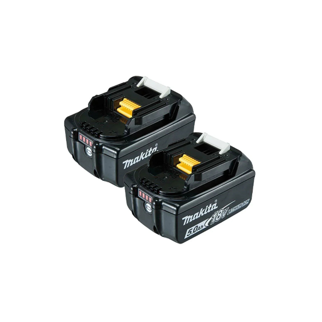 Makita 18V LXT ADP05 Power Source – Cordless USB Charger + 2x 5.0Ah Battery Pack