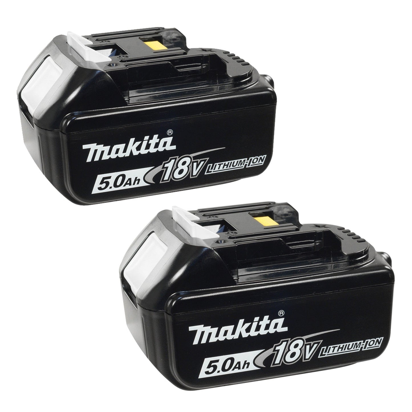🔋 Makita 18V 5.0Ah Lithium-Ion Battery 2-Pack – ⚡ High-Capacity Power for LXT Tools (BL1860B, BL1860, BL1850 Compatible)